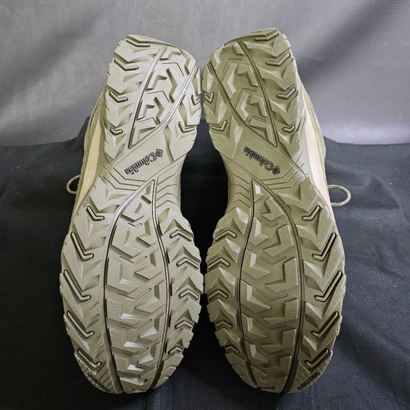 Columbia Hiking Boot Mens Crestwood Mid Waterproof Green BM5371-384 sz 16 - Picture 3 of 7